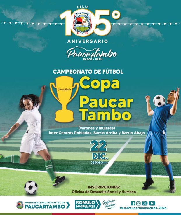 Campeonato de Fútbol "Copa Paucartambo"