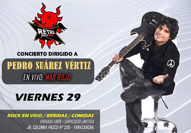 Concierto dirigido a Pedro Suarez Vértiz